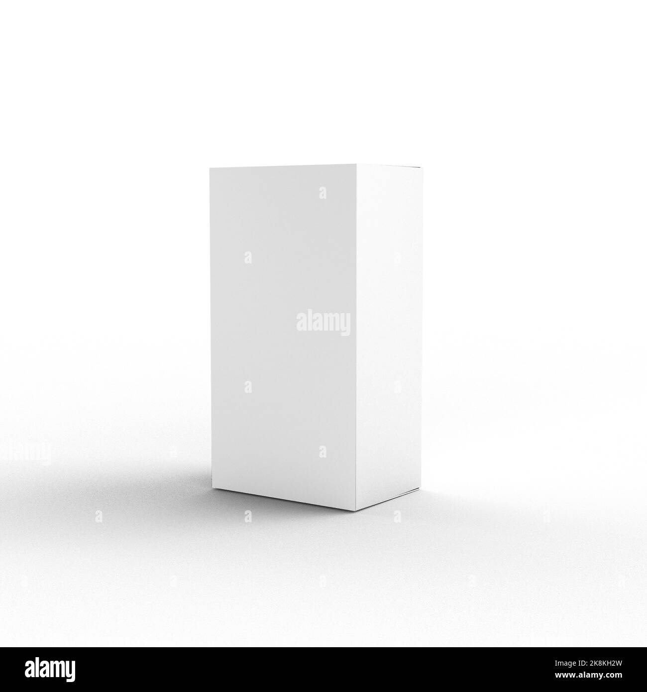 Rendering scatola carta 3D Foto Stock