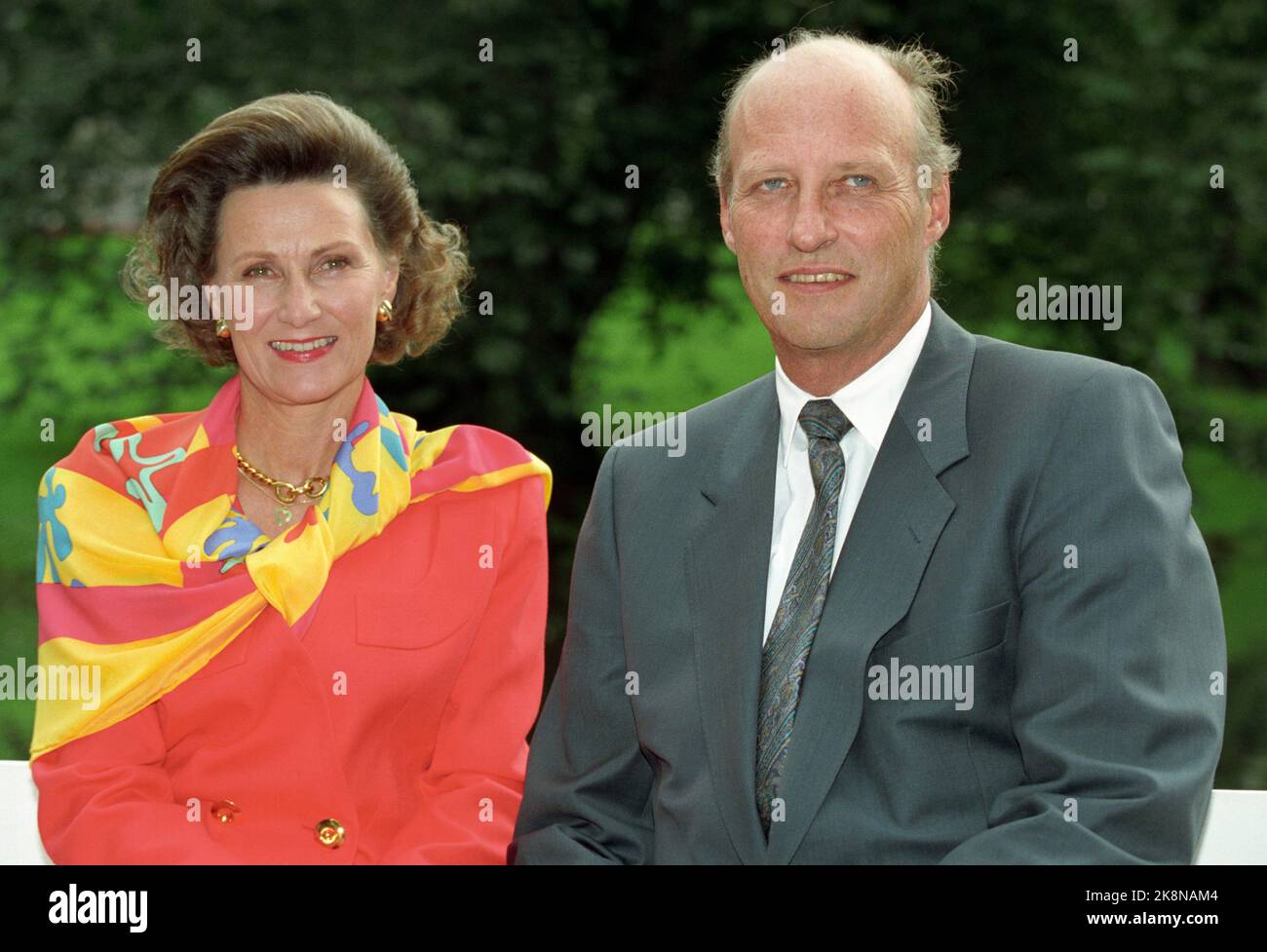 nozze-d-argento-reali-la-coppia-reale-norvegese-immagini-e-fotografie