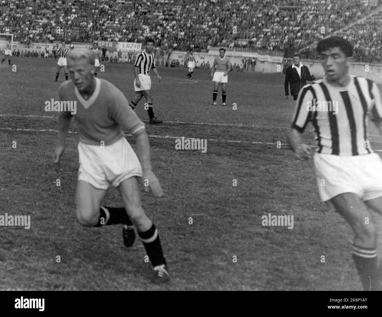 Per Bredesen, giocatore di calcio. Giocato sulla nazionale norvegese. È stato il primo calciatore professionista del campionato italiano. Foto: NTB Foto Stock