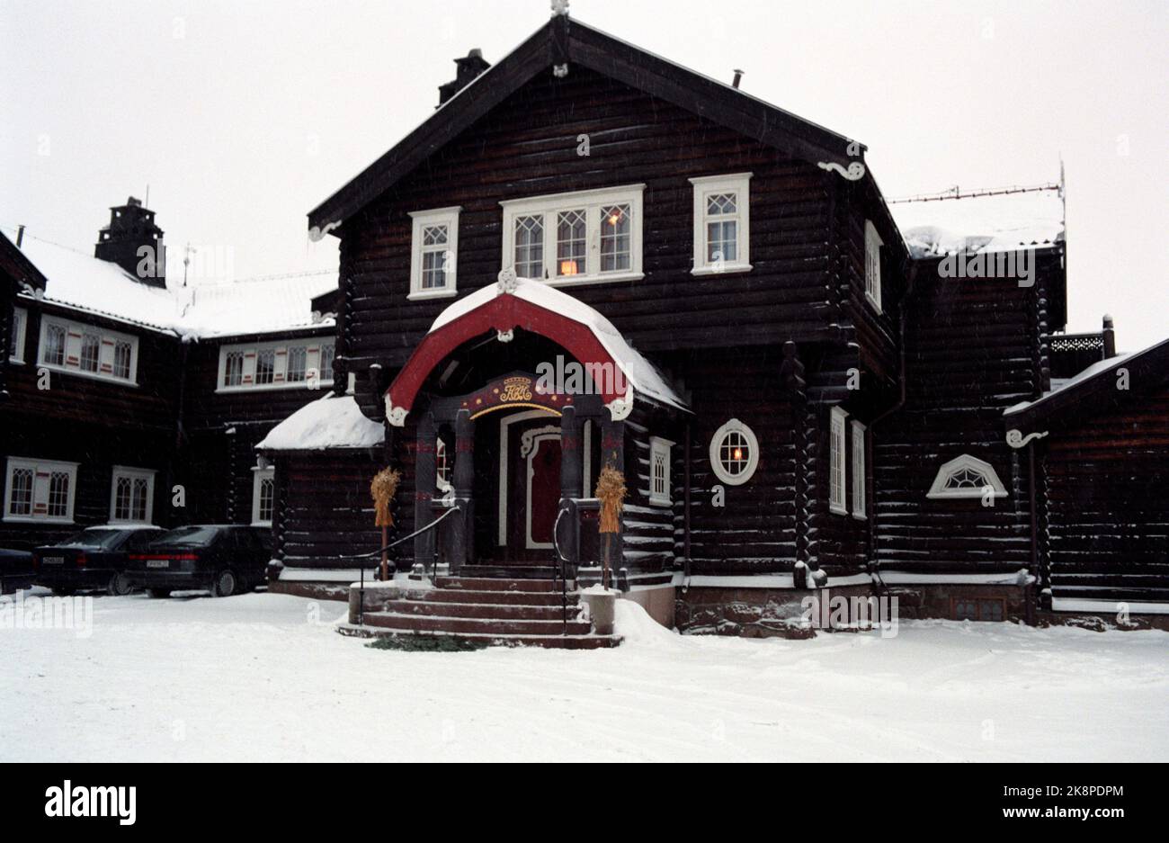Oslo 16 dicembre 1993. Kongsseteren a Oslo. Il partito di ingang. Foto; Jon EEG / NTB / NTB Foto Stock