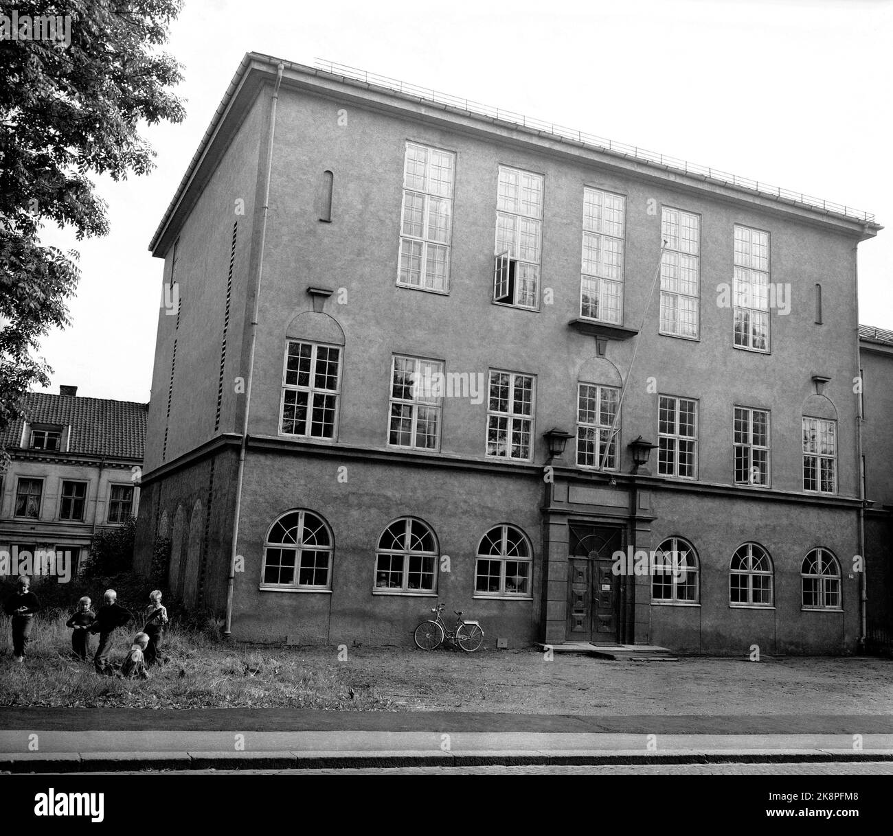 Oslo 196210 Child Welfare Academy, all'esterno dell'edificio. Foto: Jan Nordby / NTB Foto Stock