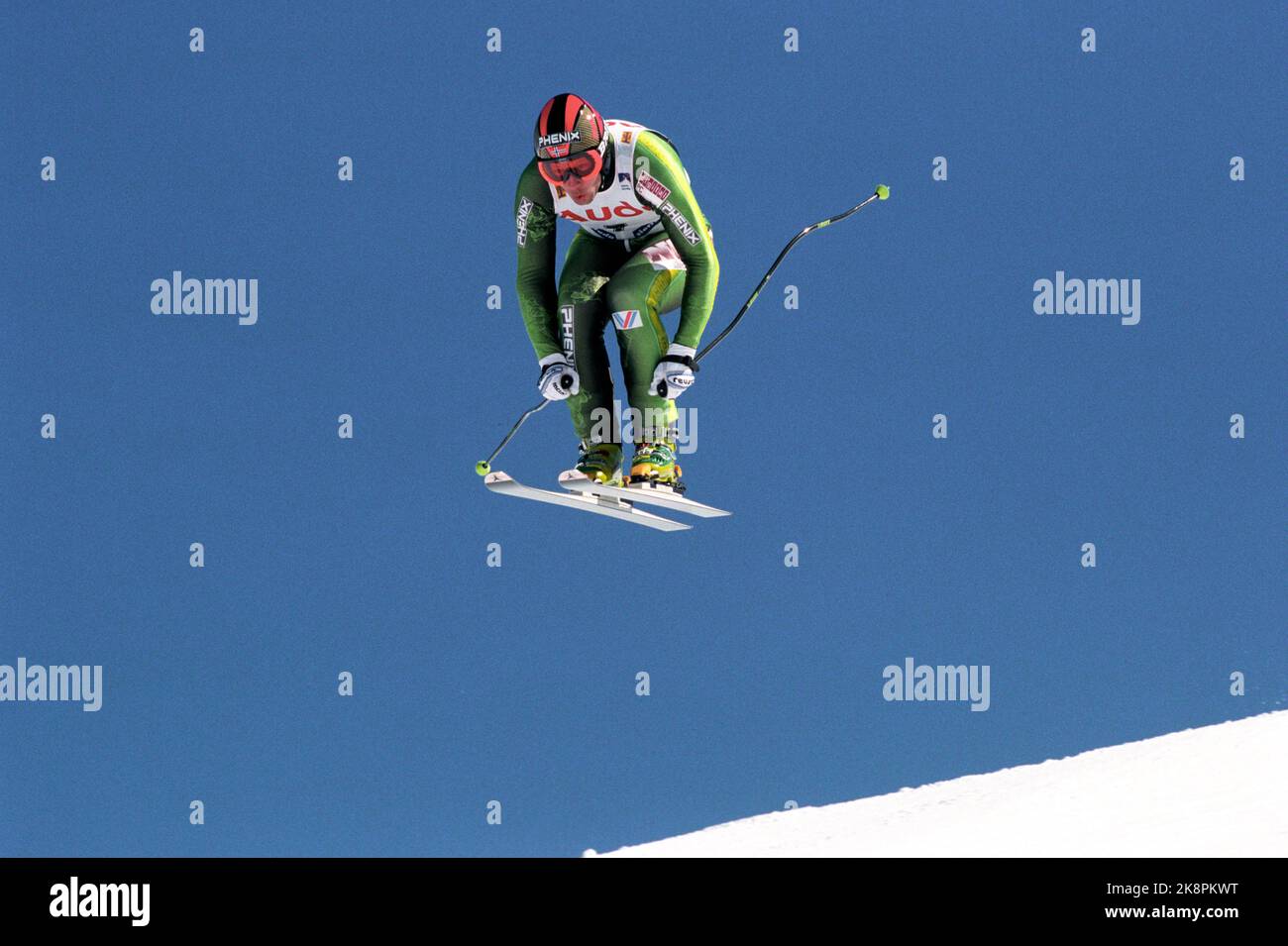 Sierra Nevada. Spagna. Coppa del mondo di Alpine. Su, uomini. Qui Lasse Kjus. Foto; Calle Törnström / NTB Foto Stock