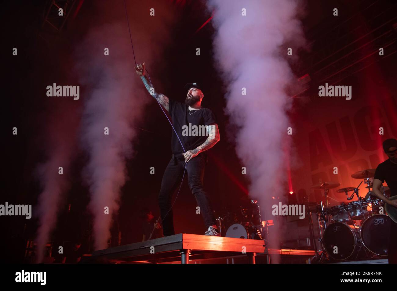 Fotografie di August Burns Red che si esibisce al SWG3 di Glasgow il 23rd ottobre 2022 Foto Stock