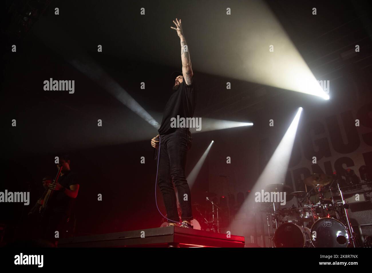 Fotografie di August Burns Red che si esibisce al SWG3 di Glasgow il 23rd ottobre 2022 Foto Stock