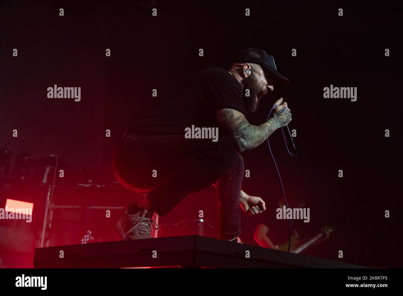 Fotografie di August Burns Red che si esibisce al SWG3 di Glasgow il 23rd ottobre 2022 Foto Stock