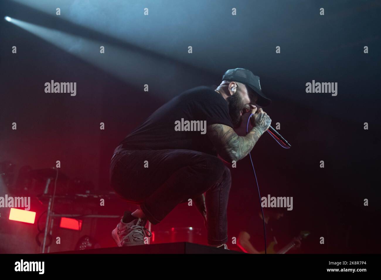 Fotografie di August Burns Red che si esibisce al SWG3 di Glasgow il 23rd ottobre 2022 Foto Stock