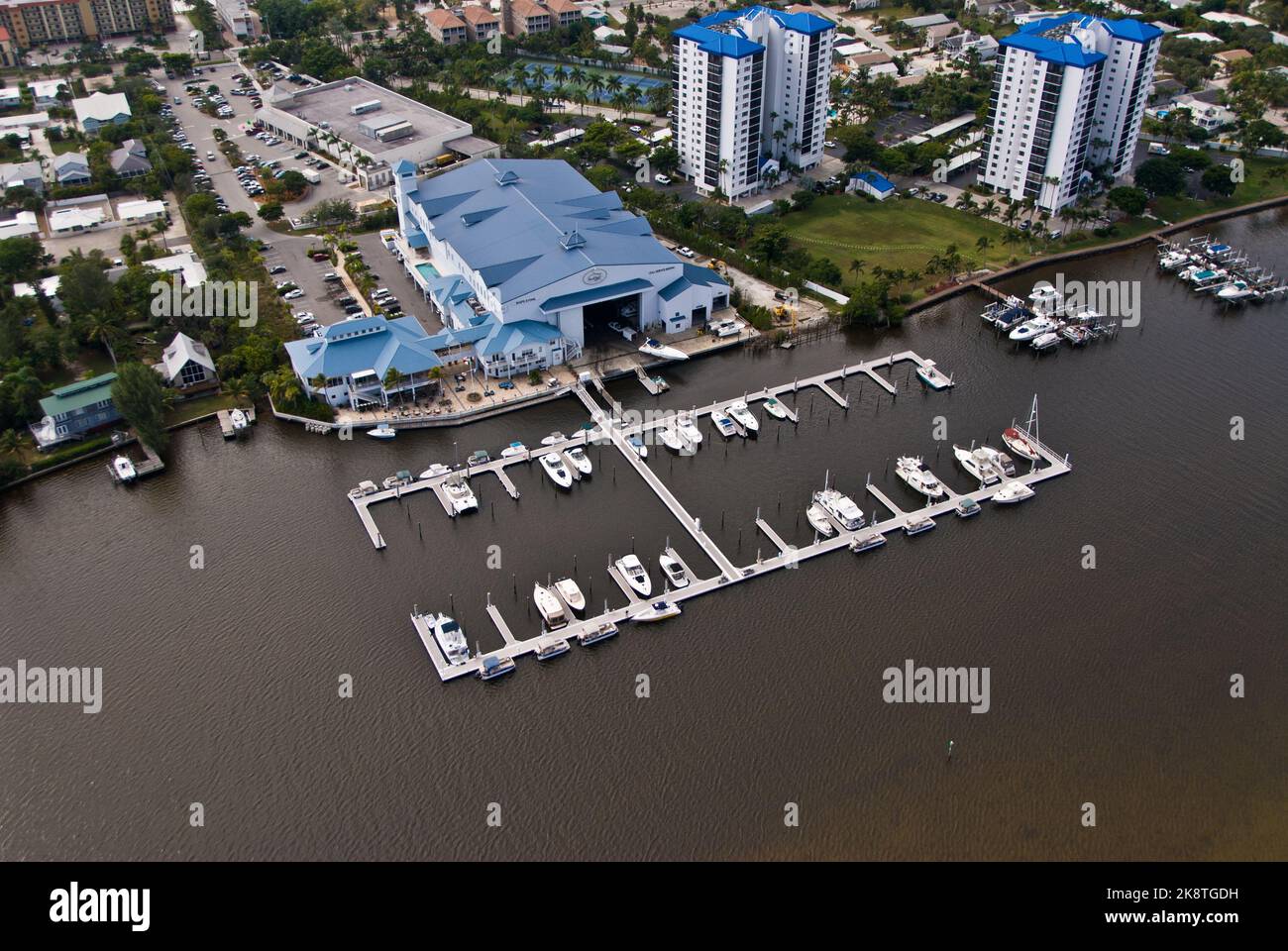 Fort Myers Beach Sanibel captiva prima dell'uragano Ian Foto Stock