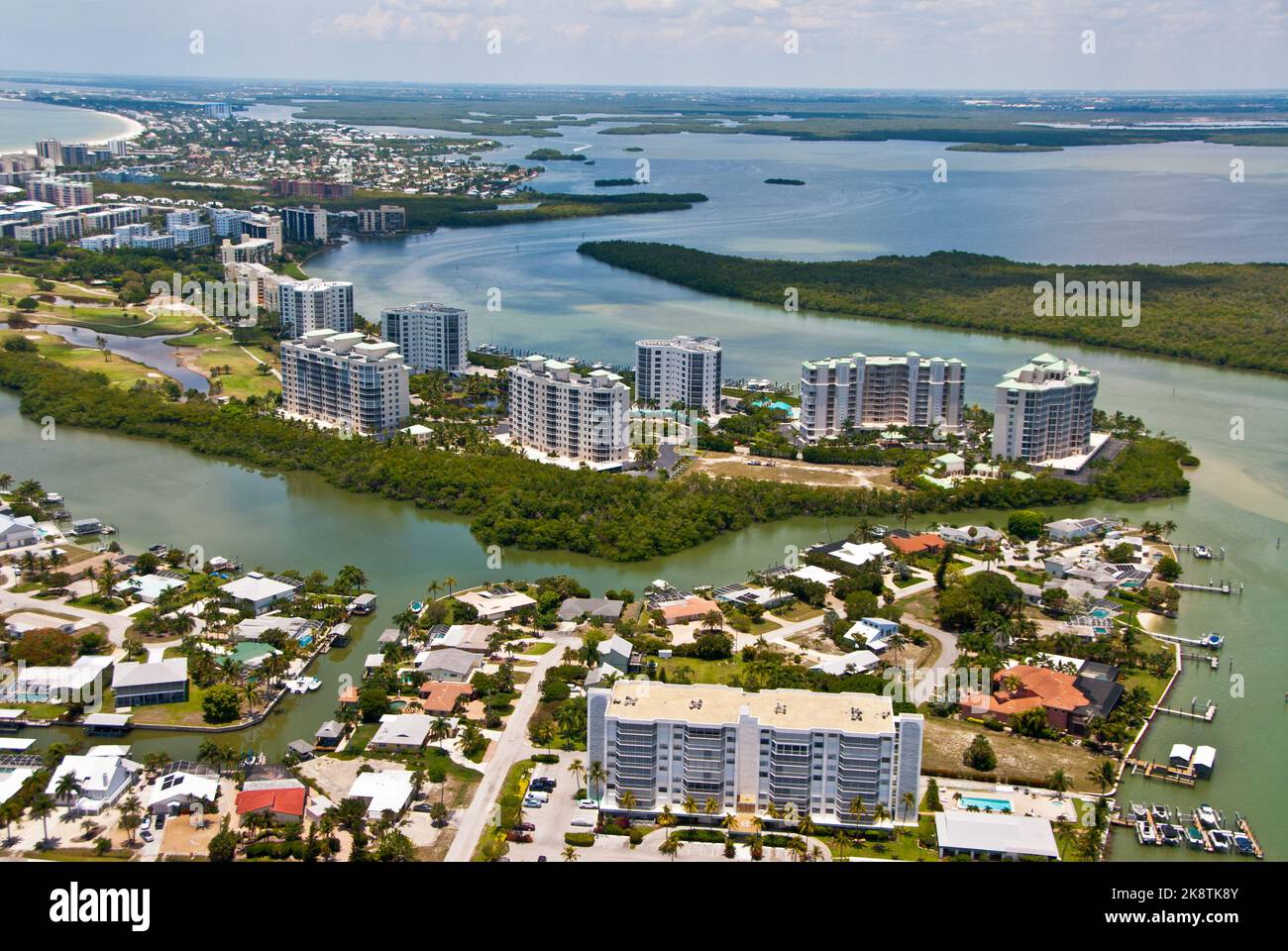 Fort Myers Beach Sanibel captiva prima dell'uragano Ian Foto Stock