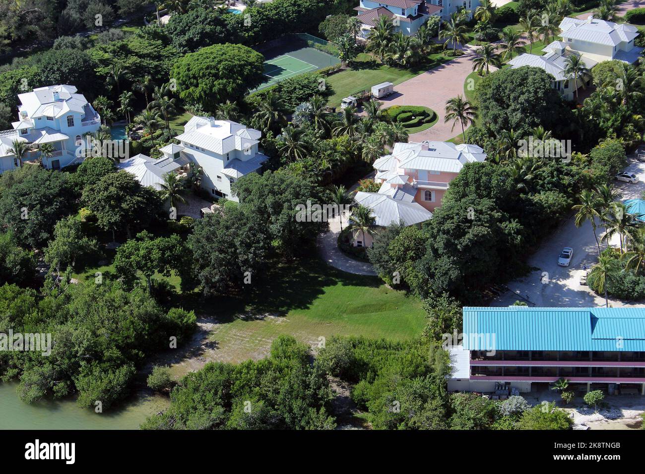 Fort Myers Beach Sanibel captiva prima dell'uragano Ian Foto Stock