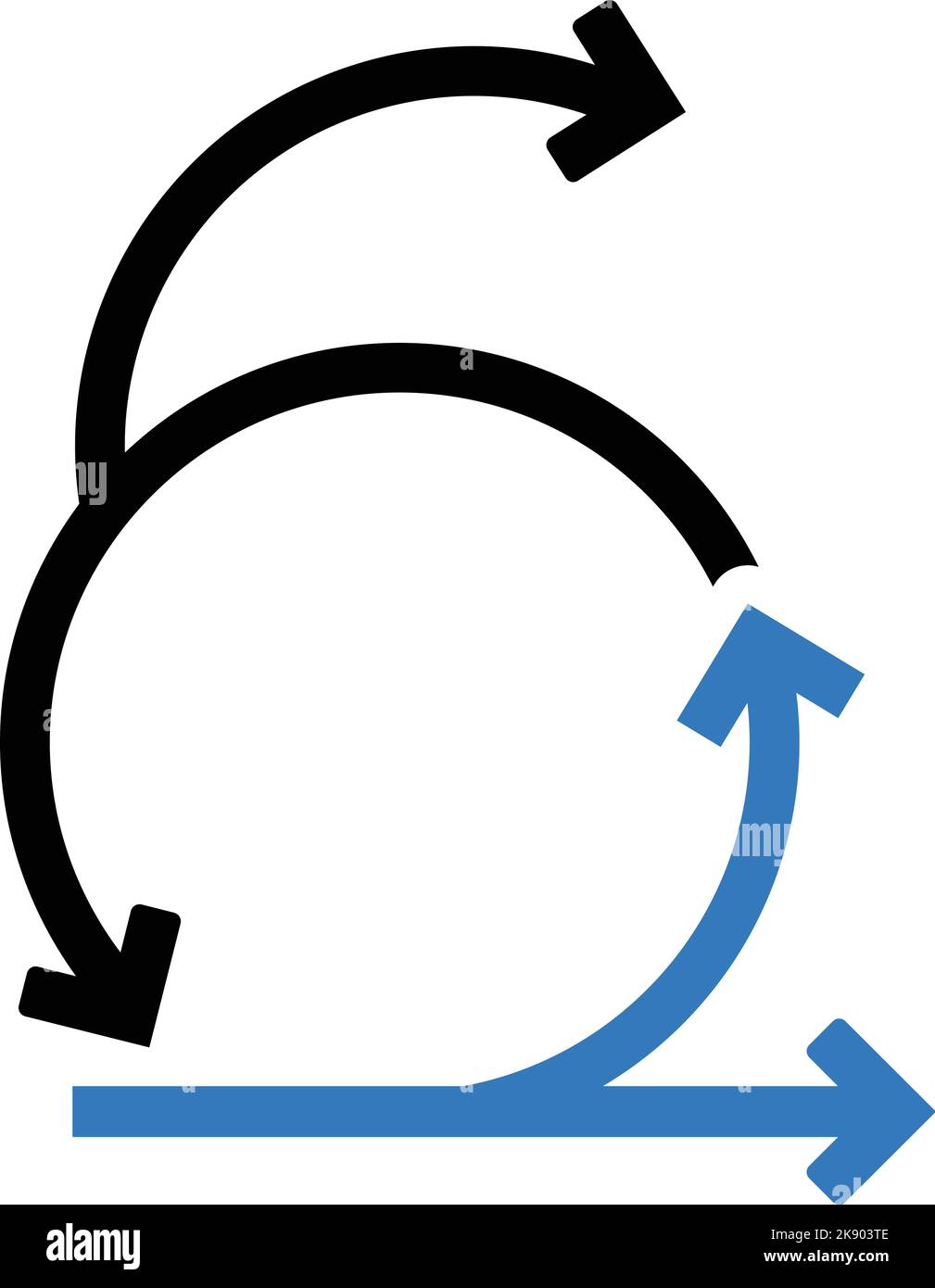 Icona di mischia della scheda agile Illustrazione Vettoriale