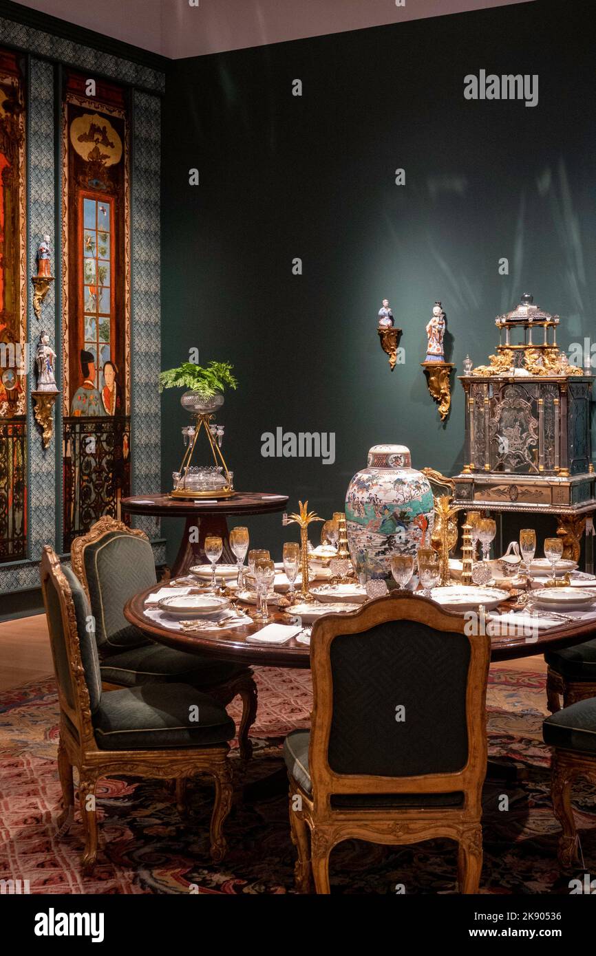 Christie's è una casa d'aste di lusso situata a Rockefeller Center, New York City, USA 2022 Foto Stock