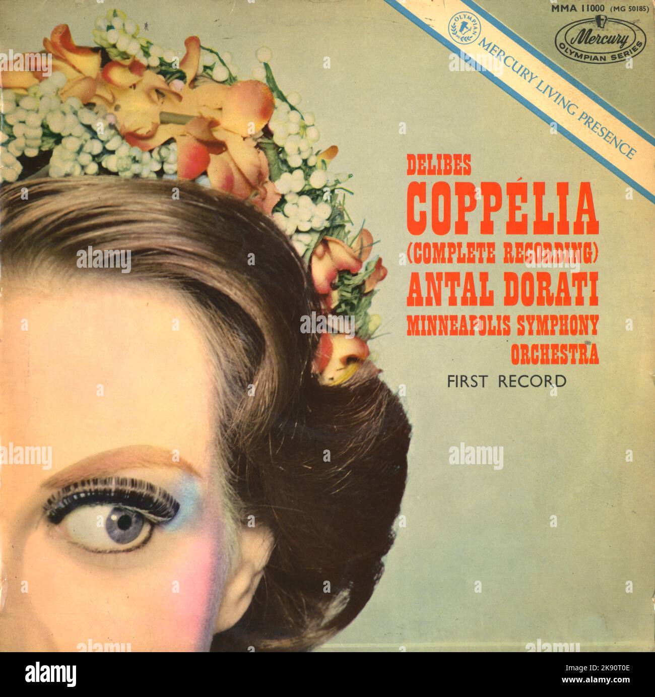 Delibes* . Antal Dorati . Minneapolis Symphony Orchestra – Coppélia (registrazione completa) Mercury Records MMA 1100 Foto Stock