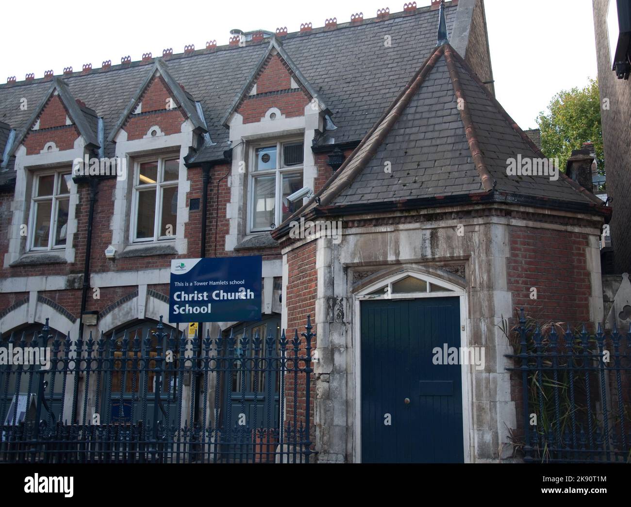 Christ Church School, Tower Hamlets, East End, Londra Foto Stock