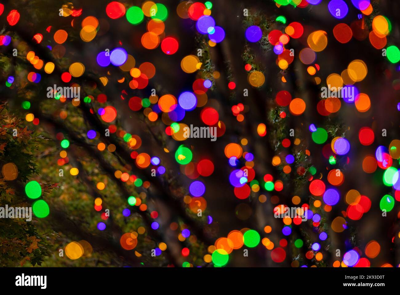 Abstract pattern luminoso sullo sfondo - Asheville, North Carolina, STATI UNITI D'AMERICA Foto Stock
