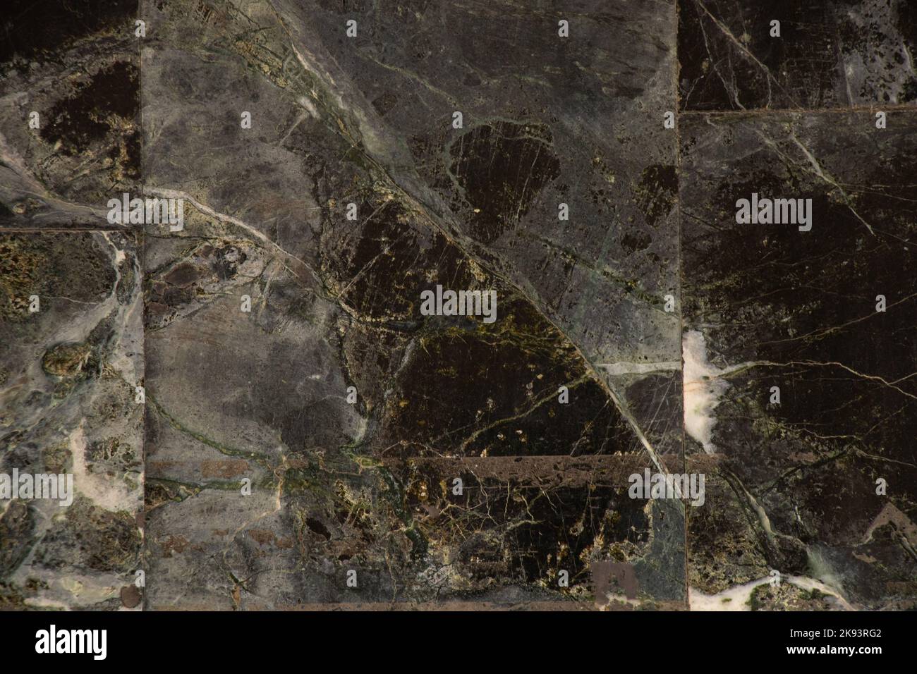 parete di marmo grigio scuro come sfondo Foto Stock