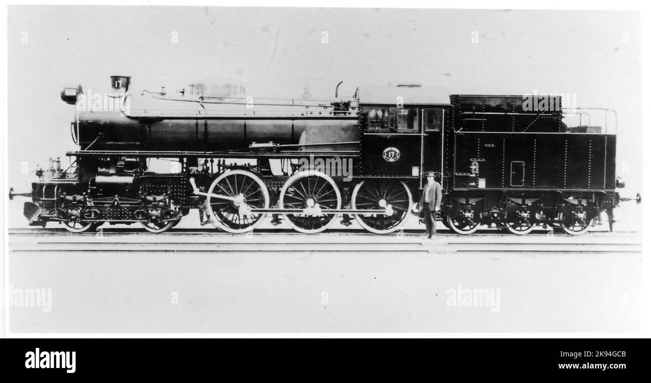 Foto di consegna, Kalmar Railways, KJ H4 17. Foto Stock