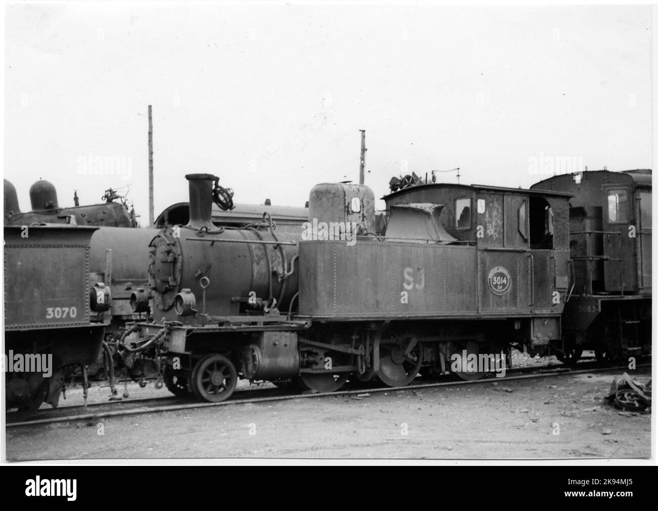 State Railways, SJ S5P 3014. Foto Stock