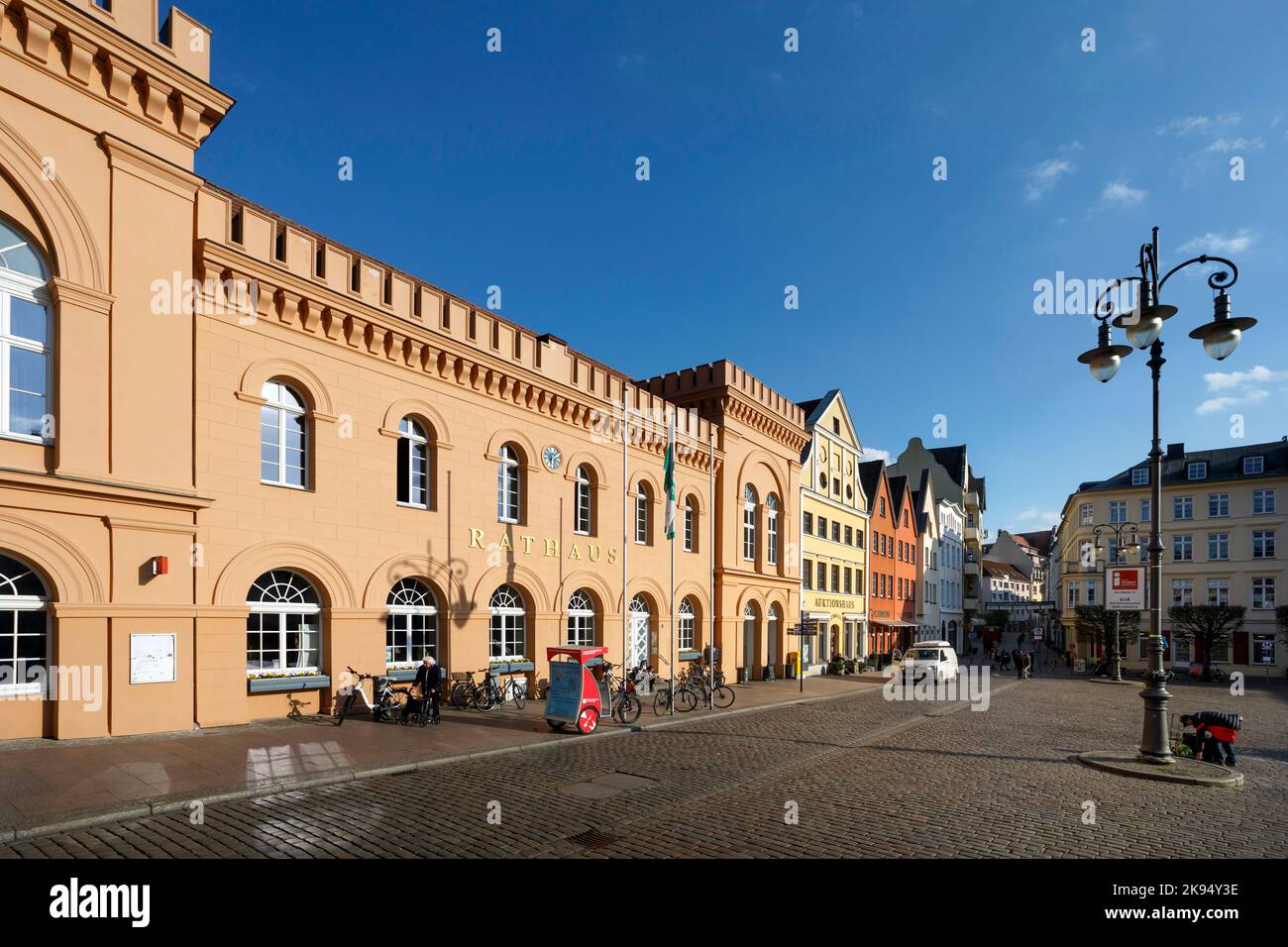 Vecchio Municipio di Schwerin Foto Stock