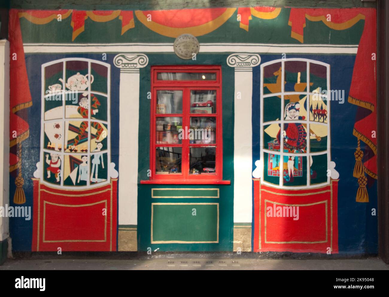 Pollock's Toy Museum, Bloomsbury, Londra, Regno Unito Foto Stock