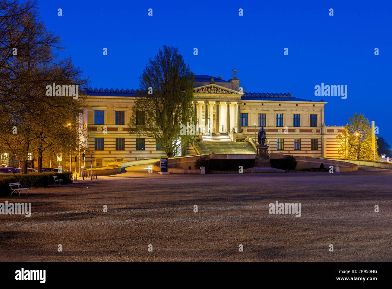 Museo di Stato Schwerin Foto Stock