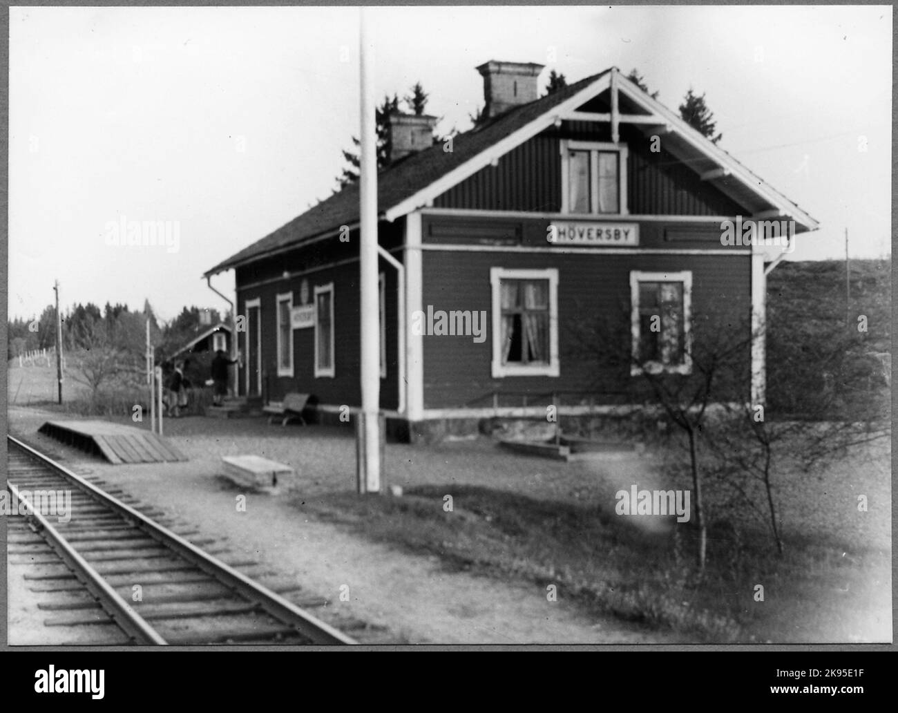 Stazione di Höversby. Foto Stock