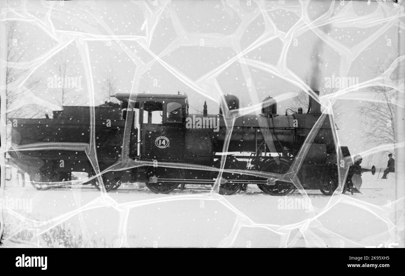 Orsa - Ferrovia Härjedalens, Ohj L 3 Foto Stock