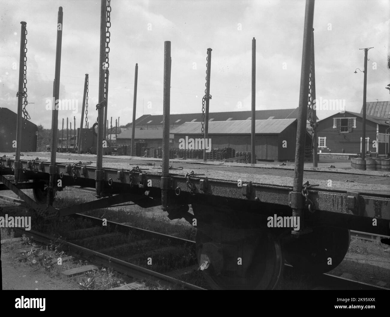 Ferrovie di Bergslagerna, BJ O. carrozza postale, duro Foto Stock