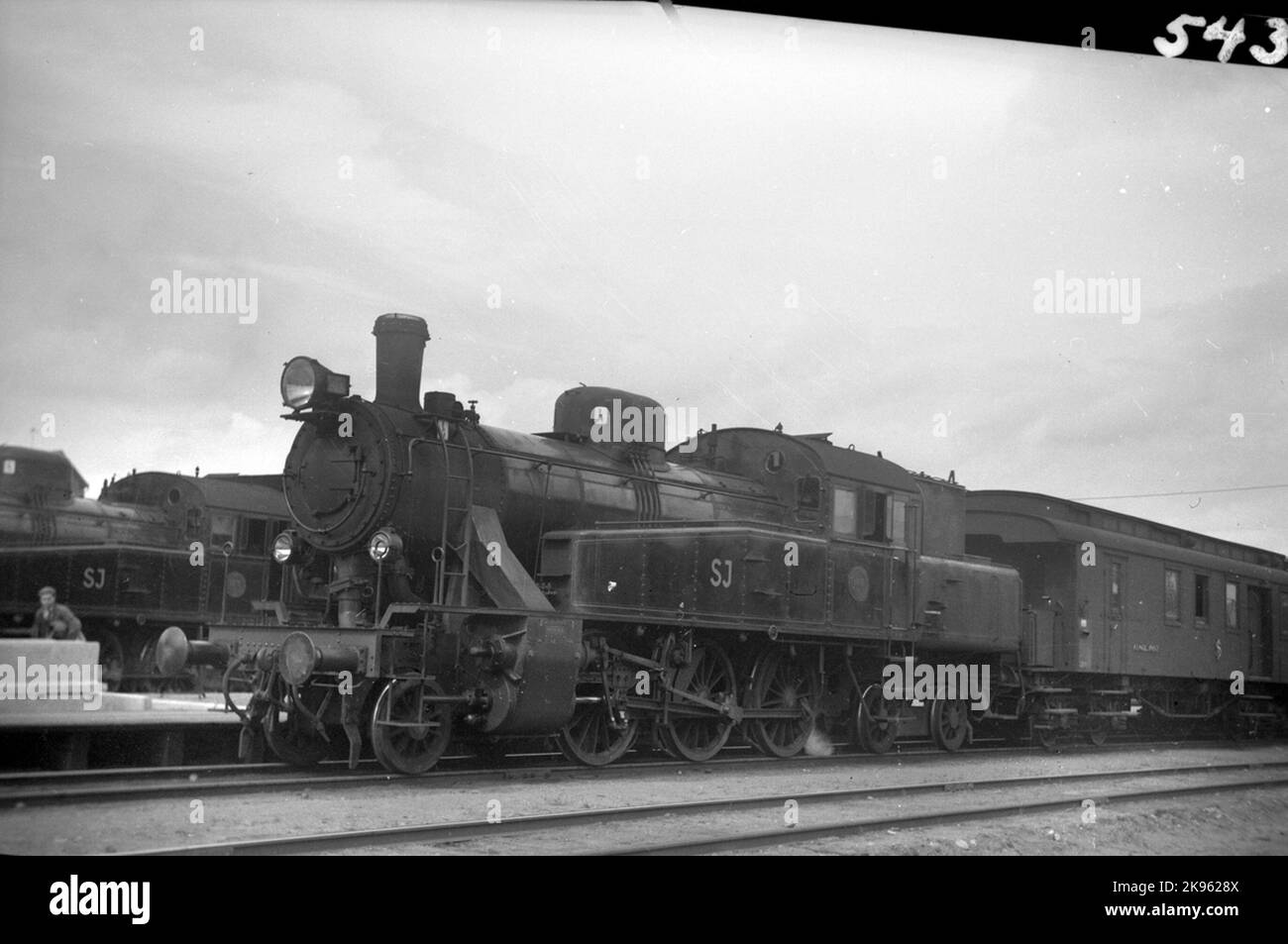 Ferrovie statali, SJ S1 1910 Foto Stock