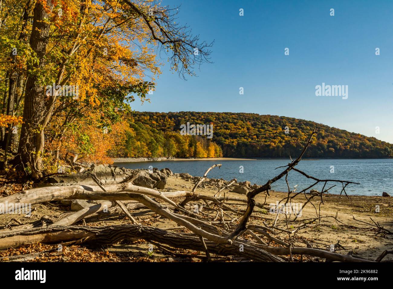 East Branch Reservoir a Brewster New York Foto Stock