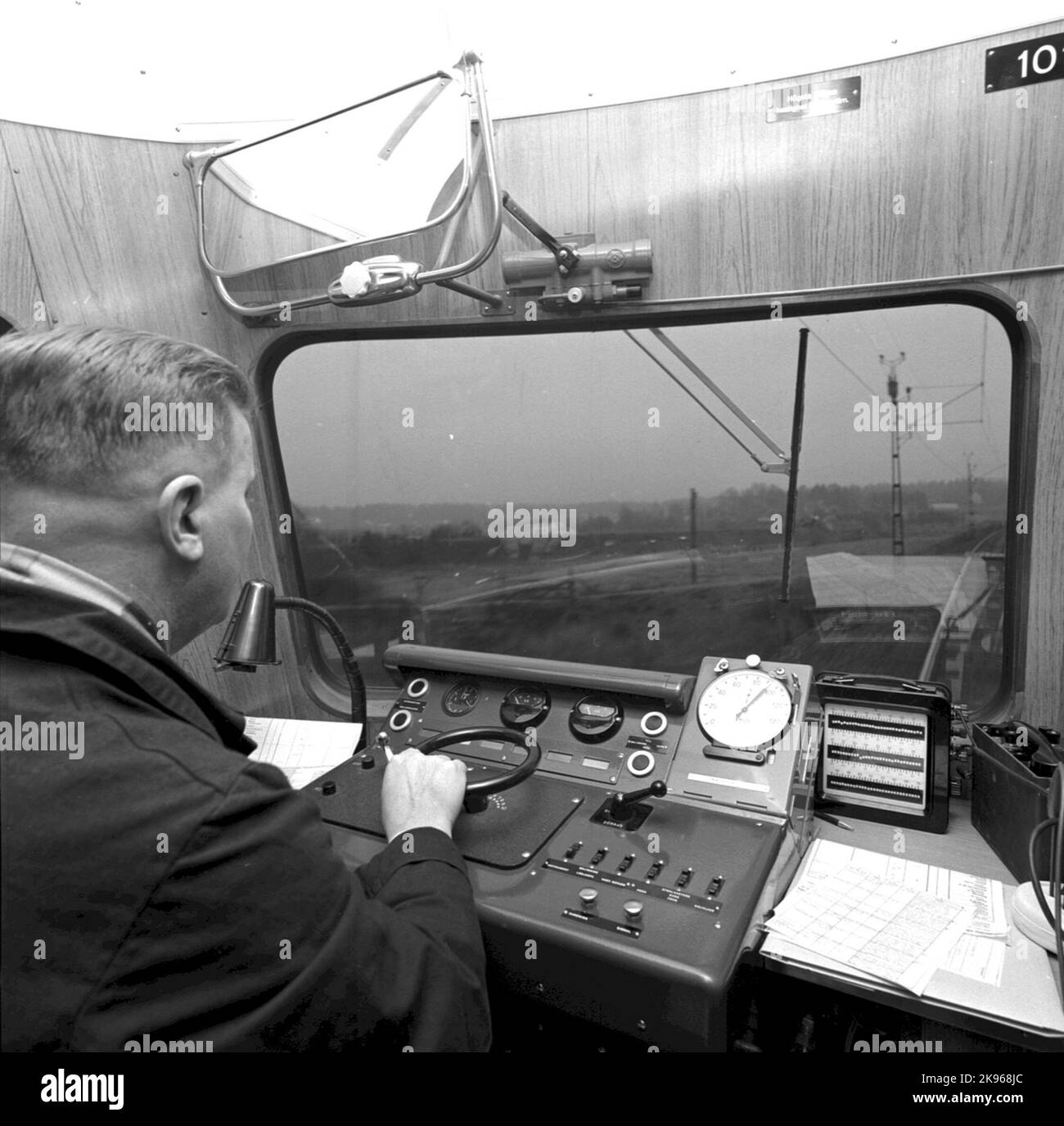 La state Railways, SJ YoA2, il taxi. Foto Stock