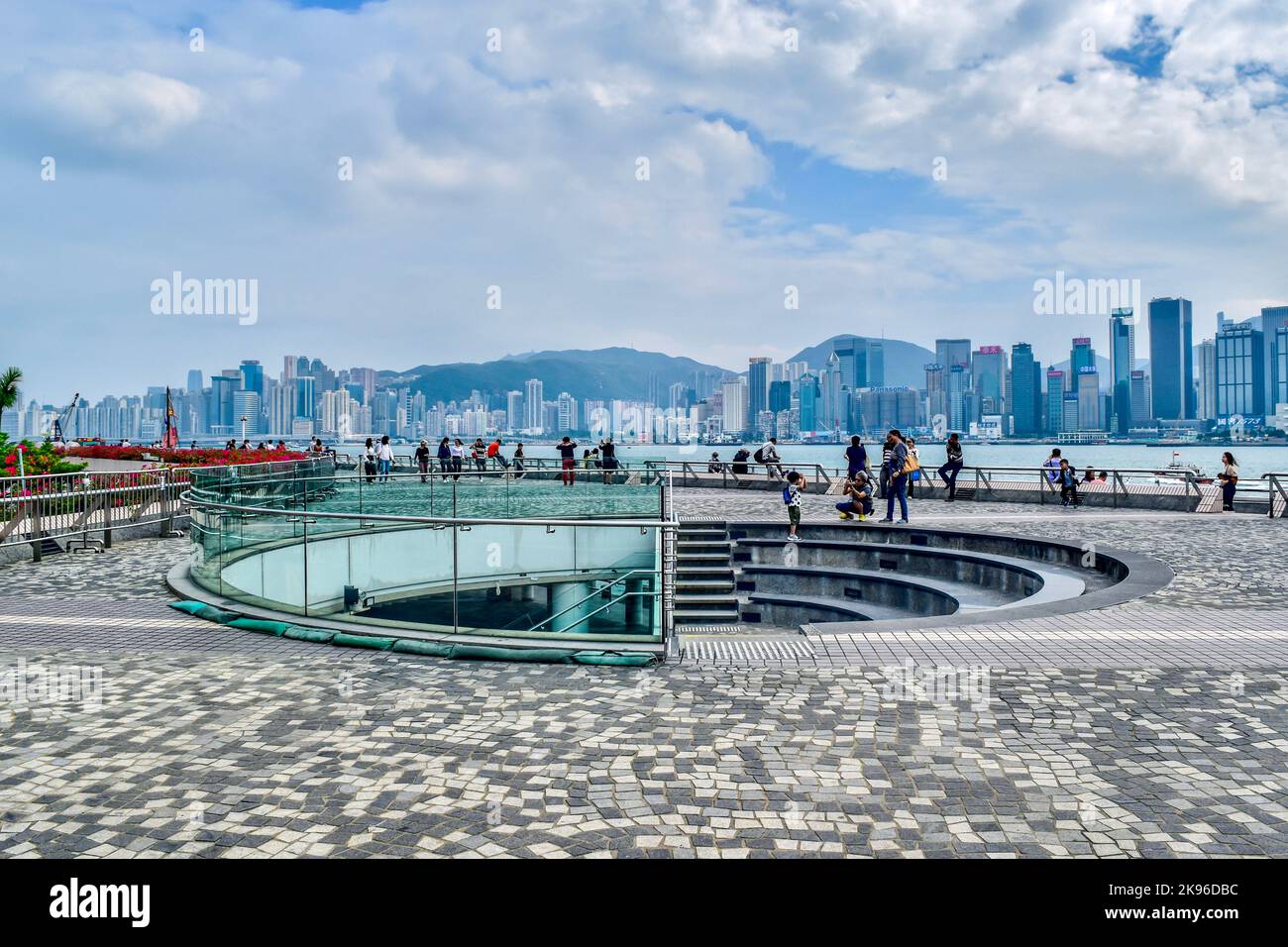 Tsim Sha Tsui Promenade Foto Stock