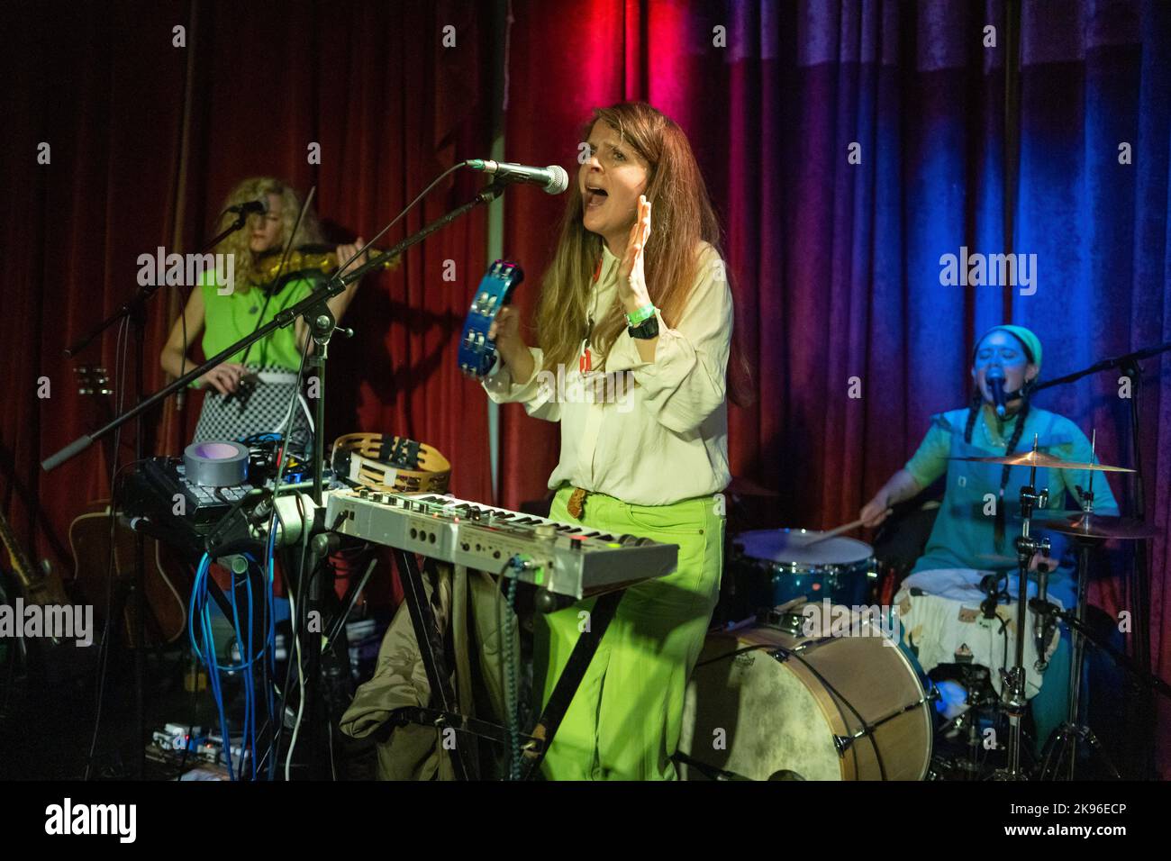 Bas Jan si esibisce dal vivo al Barrelhouse Totnes UK Foto Stock