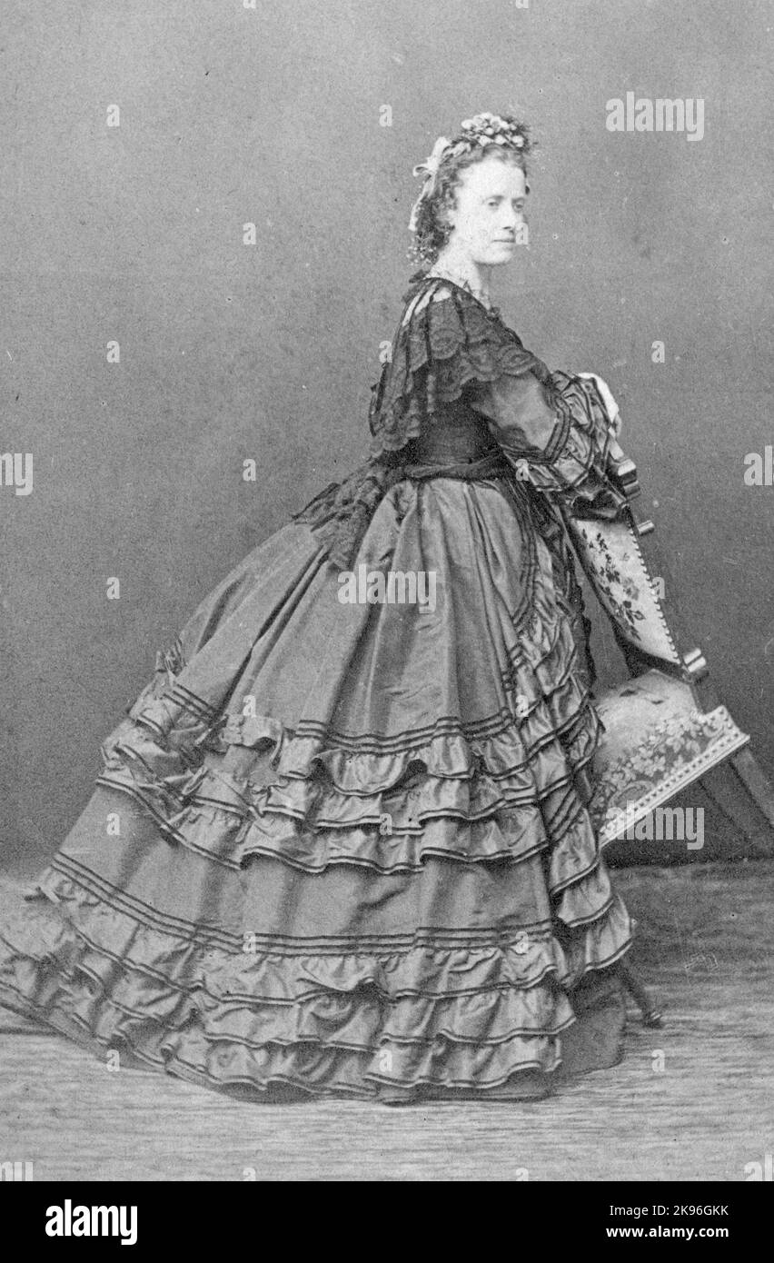 Marie Louise Pelline von Dalberg (1813-1860) sposò il primo sir Richard Acton, 7th Baronet e il secondo Granville Leveson-Gower, 2nd Earl Granville. Foto Stock