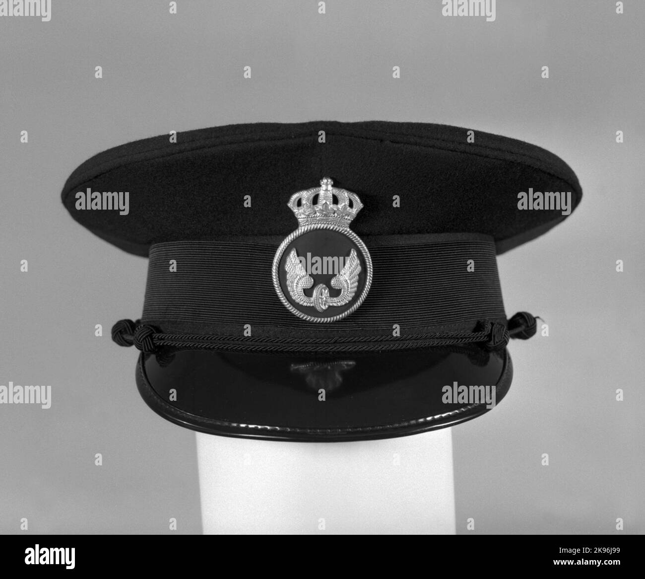 Cappello uniforme con dettagli. Foto Stock