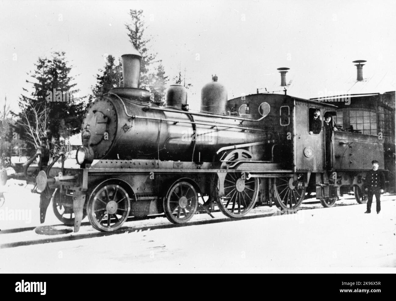 Ferrovia Stoccolma-Nynäs, SNJ LOK 5 Foto Stock