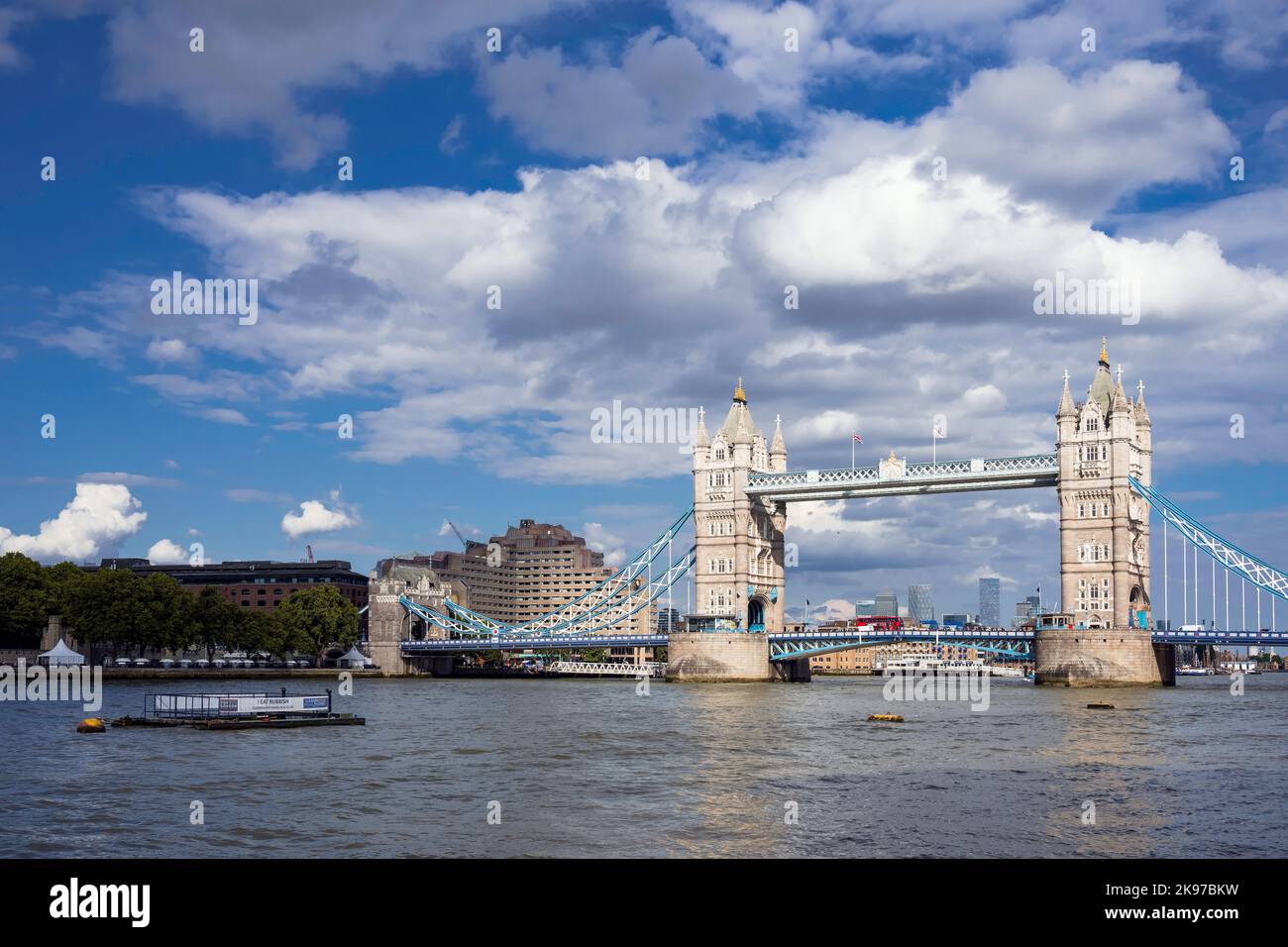 London Tower Bridge, Londra, Regno Unito Foto Stock