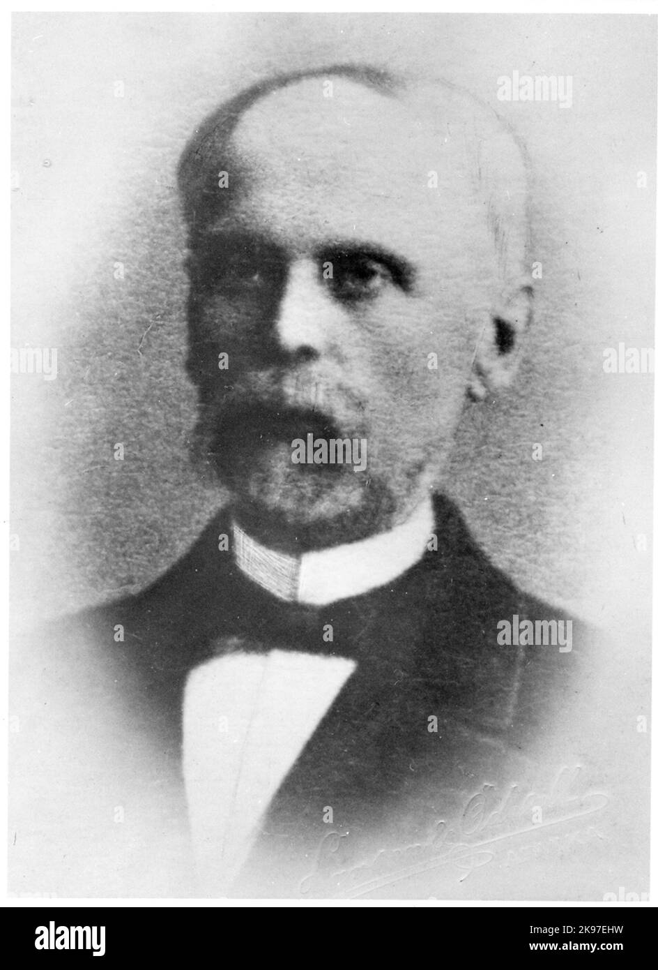 Stins Rudolf Rundberg di stanza in Arvika 1867-1873. Foto Stock