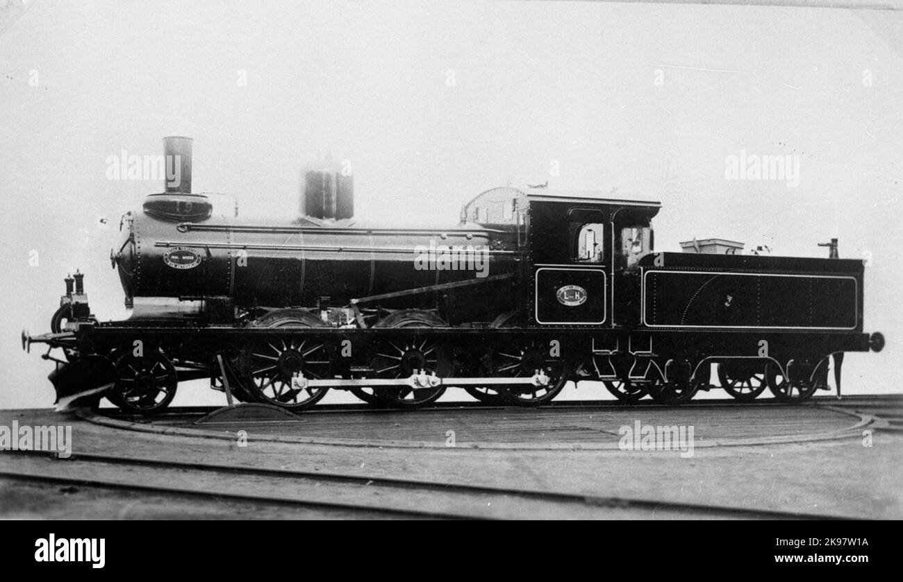 Ferrovia di Östra Skåne, Ösj H 19 Foto Stock