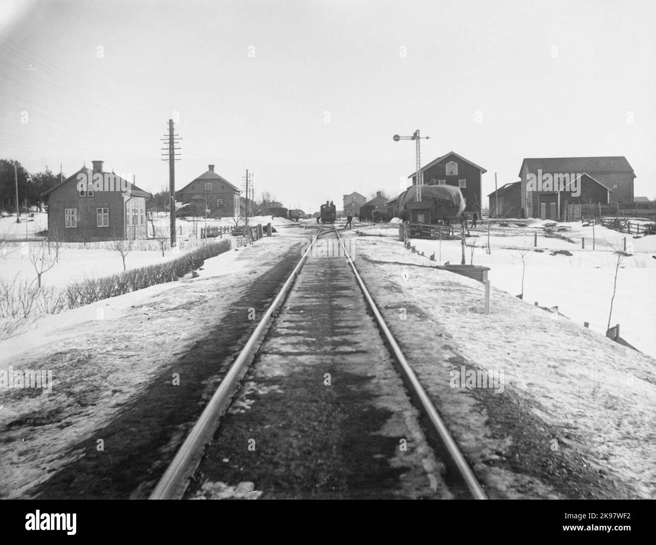 Stazione Grillby. Foto Stock