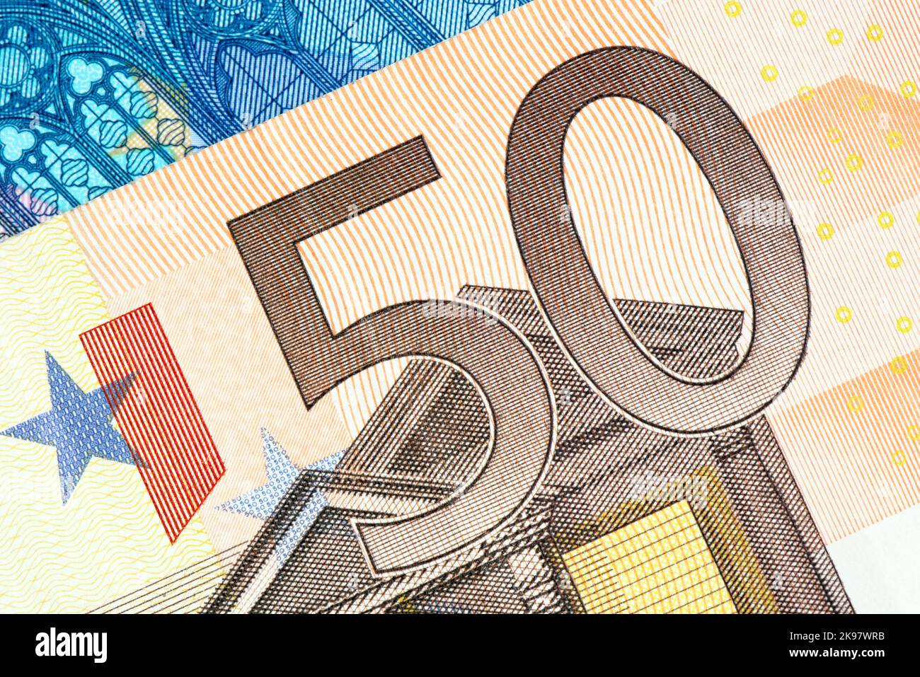Banconote europee, valuta Euro dall'Europa, Euro. Foto Stock