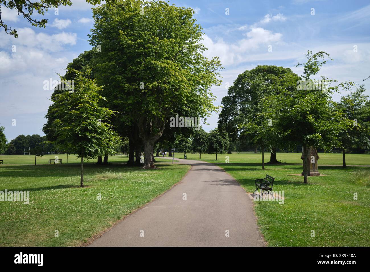 Llandaff Fields Cardiff South Wales UK Foto Stock