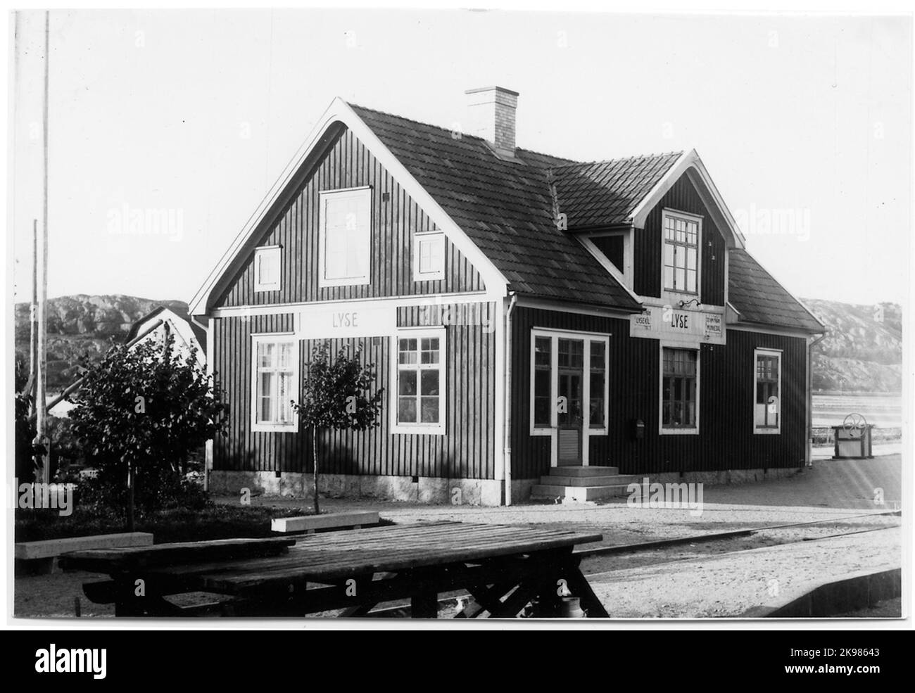 Stazione di lisi. Foto Stock