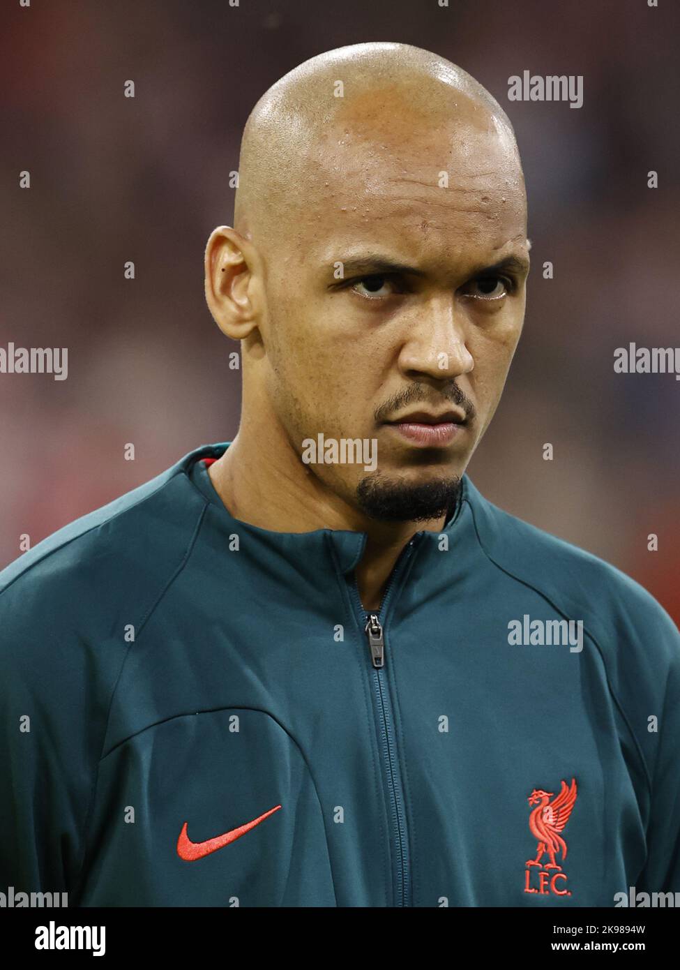 Amsterdam, Paesi Bassi. AMSTERDAM - Fabinho del Liverpool FC durante la UEFA Champions League Group Una partita tra Ajax Amsterdam e Liverpool FC alla Johan Cruijff Arena il 26 ottobre 2022 ad Amsterdam, Paesi Bassi. ANP MAURICE VAN STEEN Foto Stock