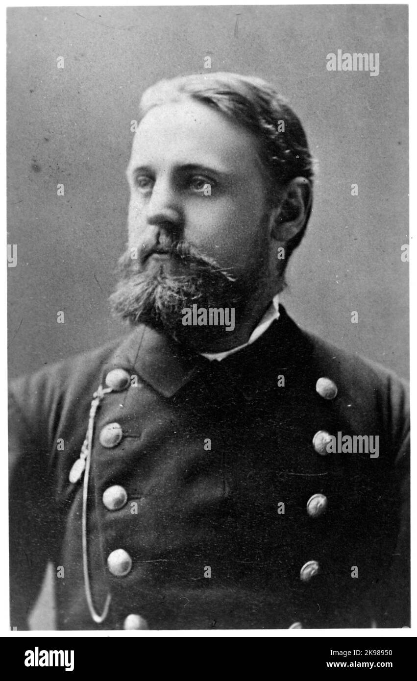 Stazione ispettore Adam B. Bårström. Foto Stock