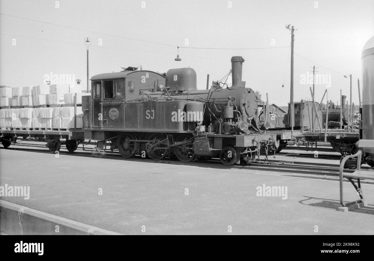 The state Railways, SJ S5P 3094. Originariamente Västergötland Gothenburg Railways, VGJ Lok 4. Foto Stock