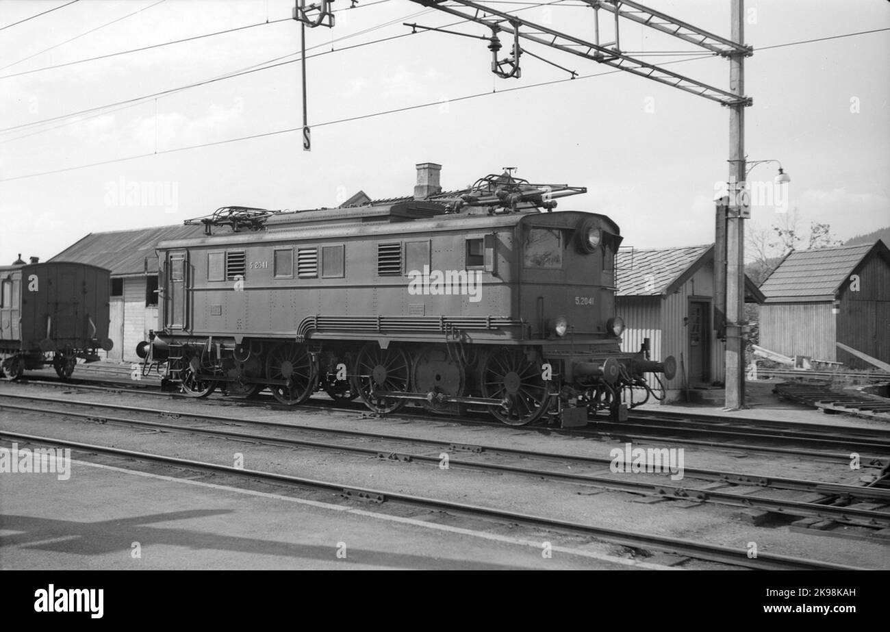 Corsie statali norvegesi, NSB 5 2041. Foto Stock