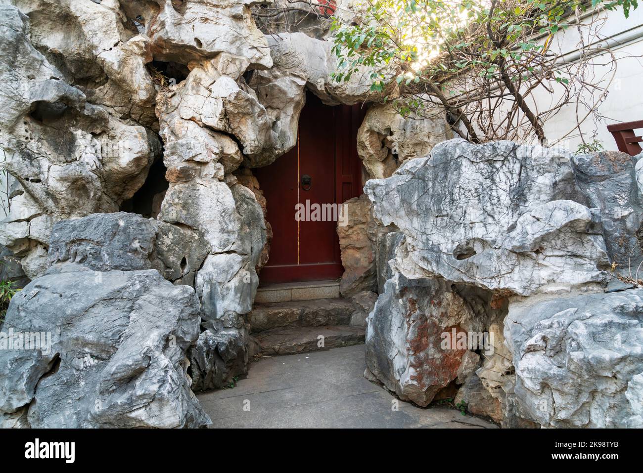 Cina Anhui Provincia Provincia Provincia stile architettonico Foto Stock