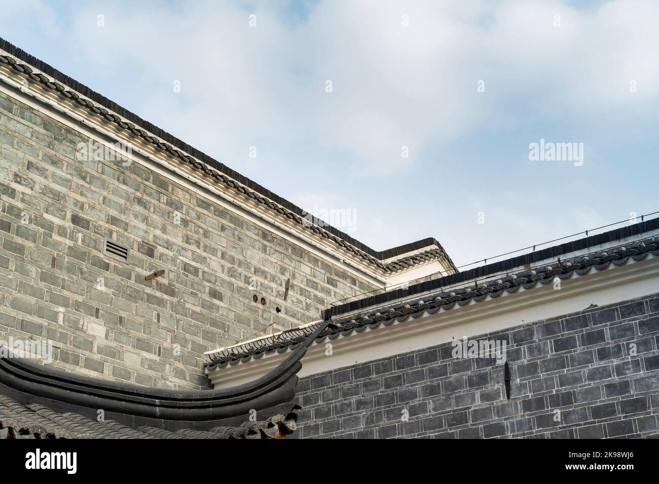 Cina Anhui Provincia Provincia Provincia stile architettonico Foto Stock