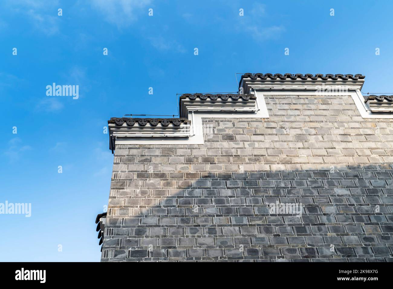 Cina Anhui Provincia Provincia Provincia stile architettonico Foto Stock