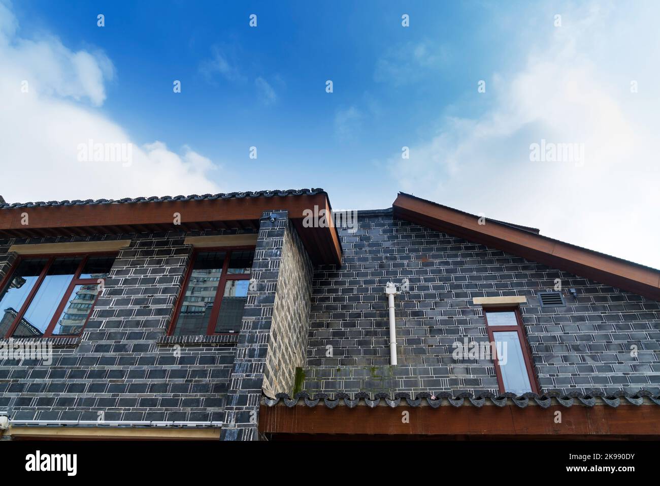 Cina Anhui Provincia Provincia Provincia stile architettonico Foto Stock